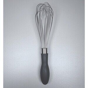 OXO Balloon Whisk 11” Non-Slip‎ Black Rubber Handle Stainless Steel